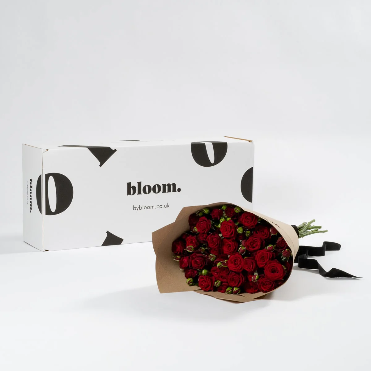 Merlot Red Spray Roses - Image 2