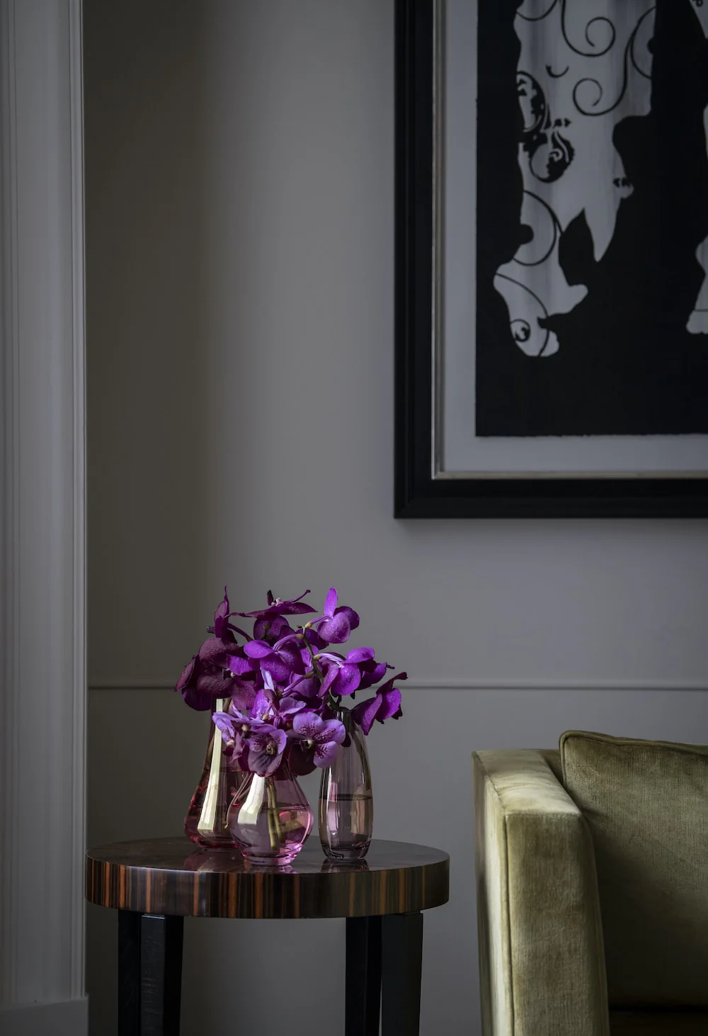 Muddled Grape Vanda Orchid - Image 3